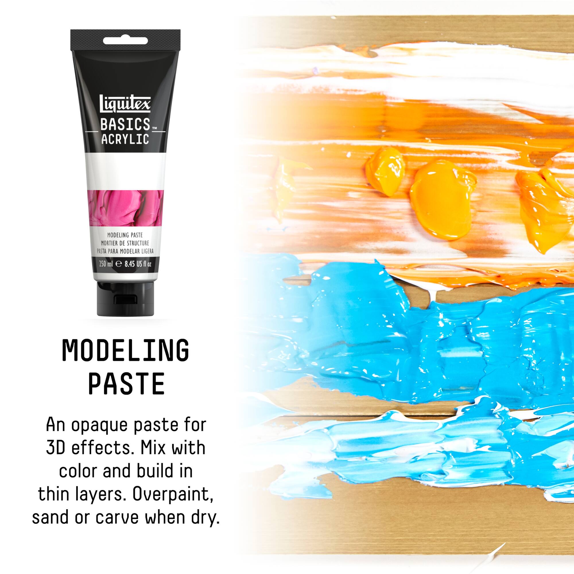 Liquitex® BASICS® Acrylic Modeling Paste